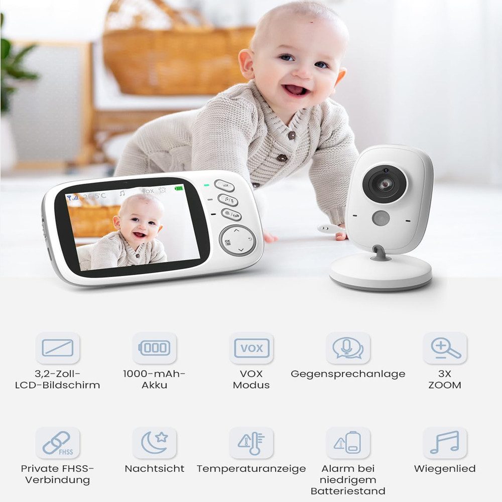 Boifun Babyphone 3,2" - Bild 5