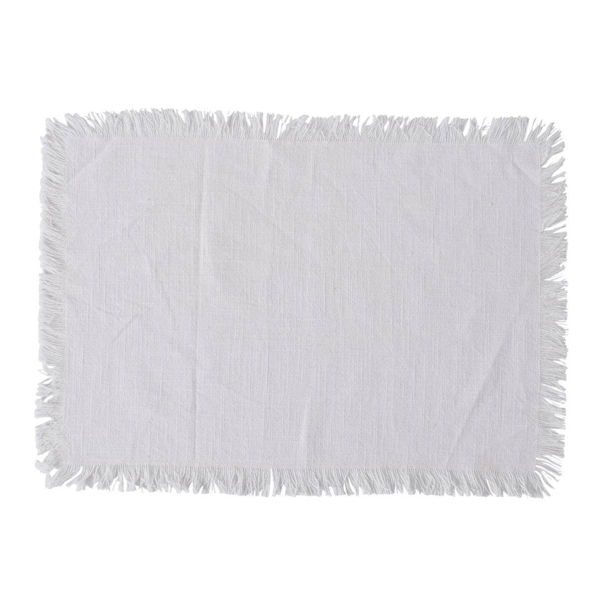 BOLTZE GRUPPE GmbH Dekomatte Tischset aus Baumwolle LENEA, 52 x 38 cm, 1 Stk., Zubehör für Tischdekoration