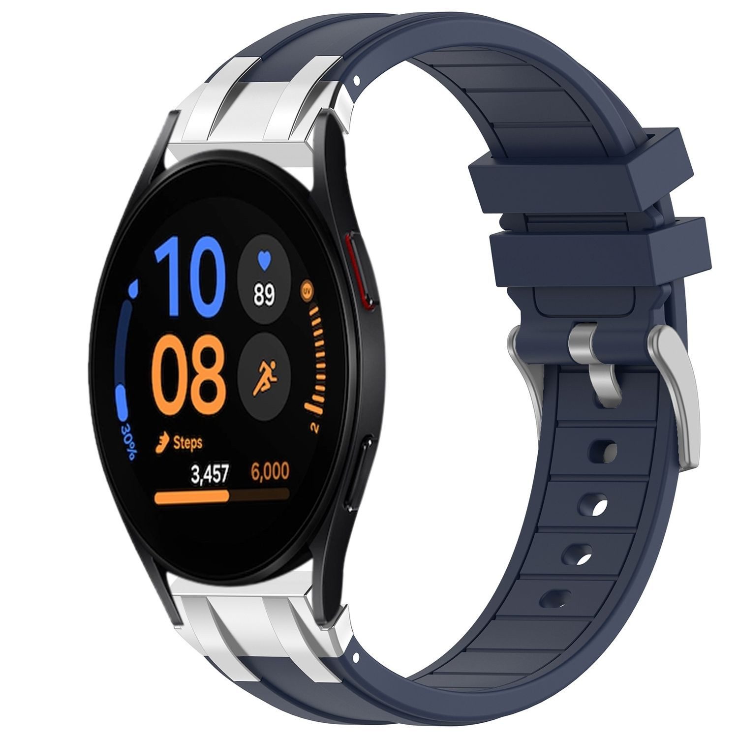 Wigento Smartwatch-Armband Für Samsung Galaxy Watch FE 40mm hochwertiges Si günstig online kaufen