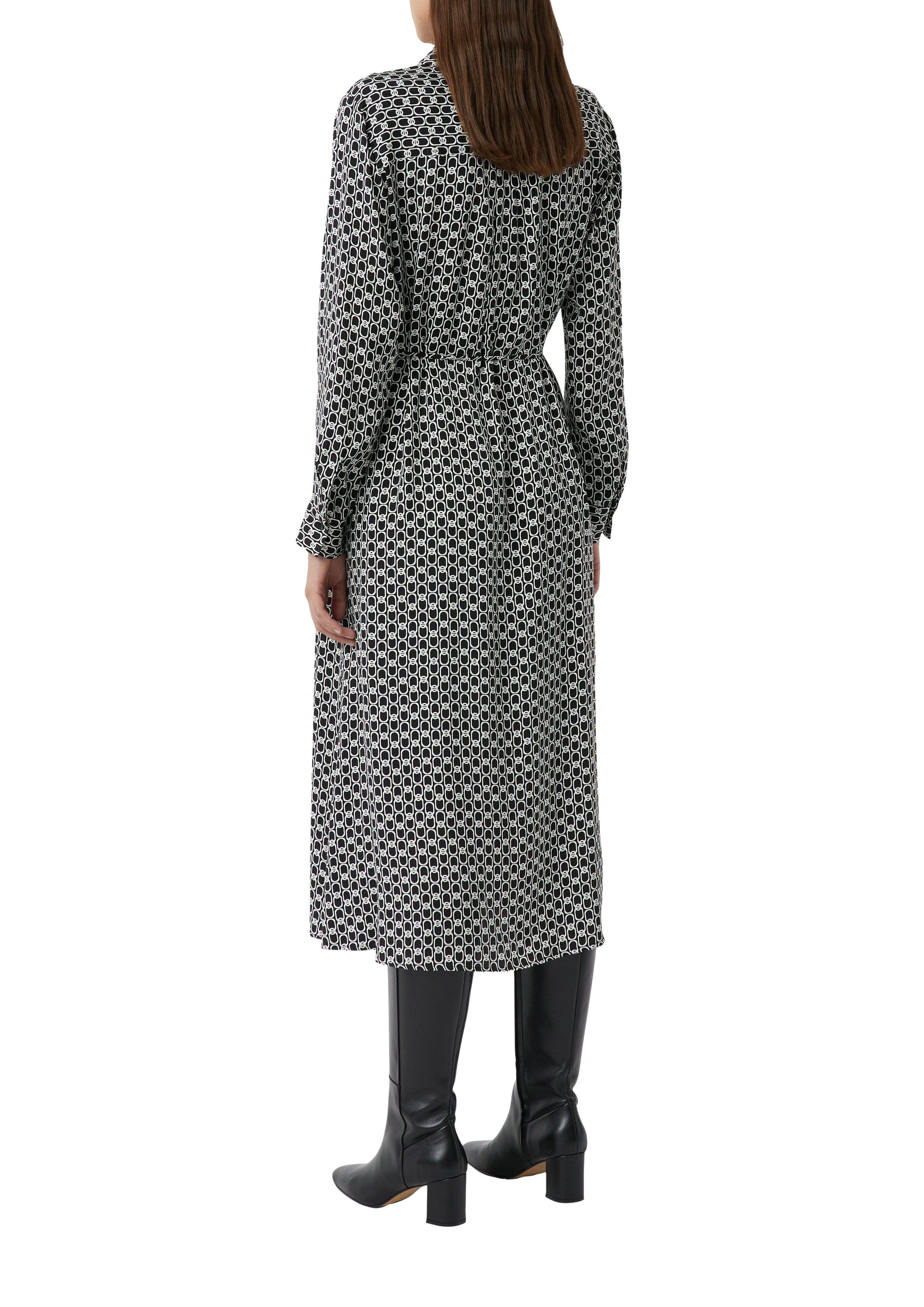 Comma Hemdblusenkleid Sommerkleid mit Eingrifftaschen und günstig online kaufen