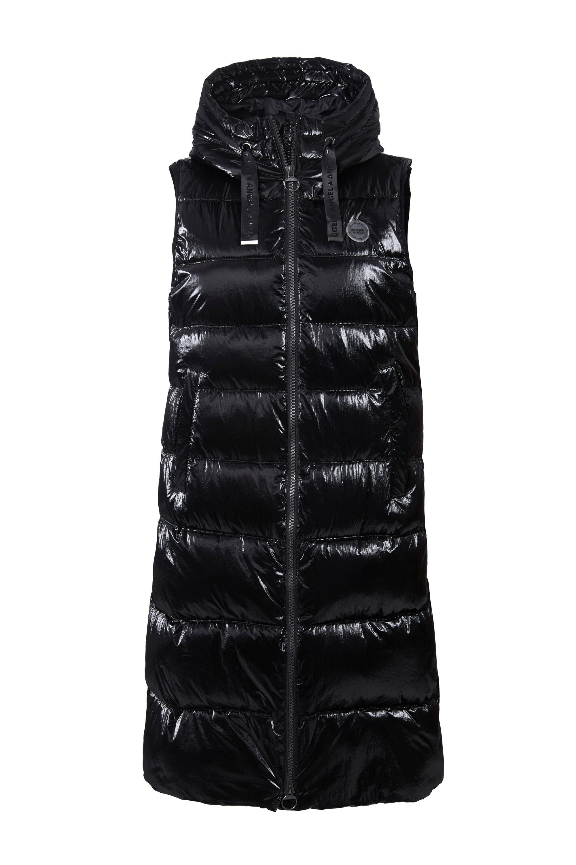 Angel of Style Steppweste Long-Steppweste Lack-Optik günstig online kaufen
