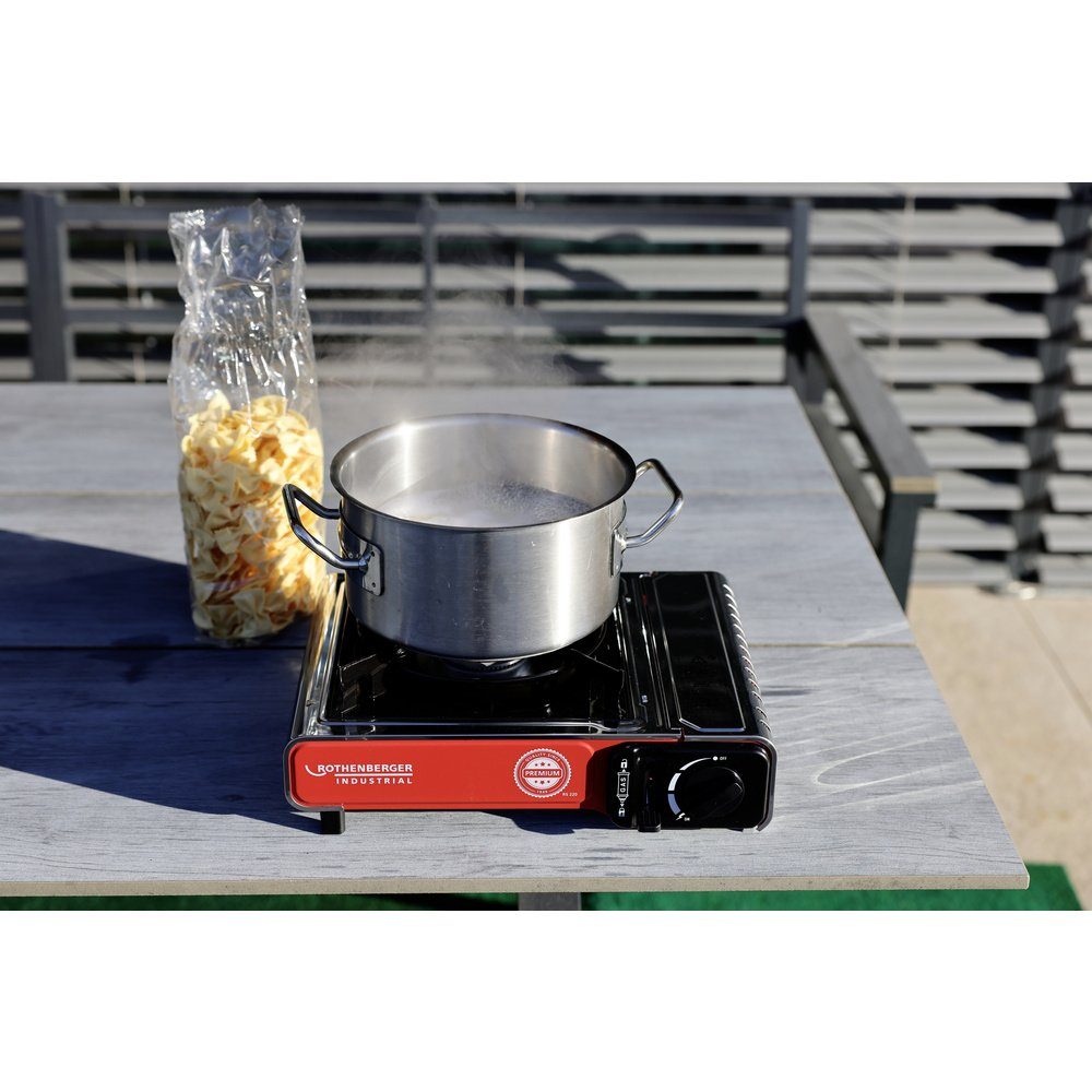 Rothenberger Industrial Gaskocher Rothenberger Industrial Gas Camping Kocher Premium RS 220 1500004232