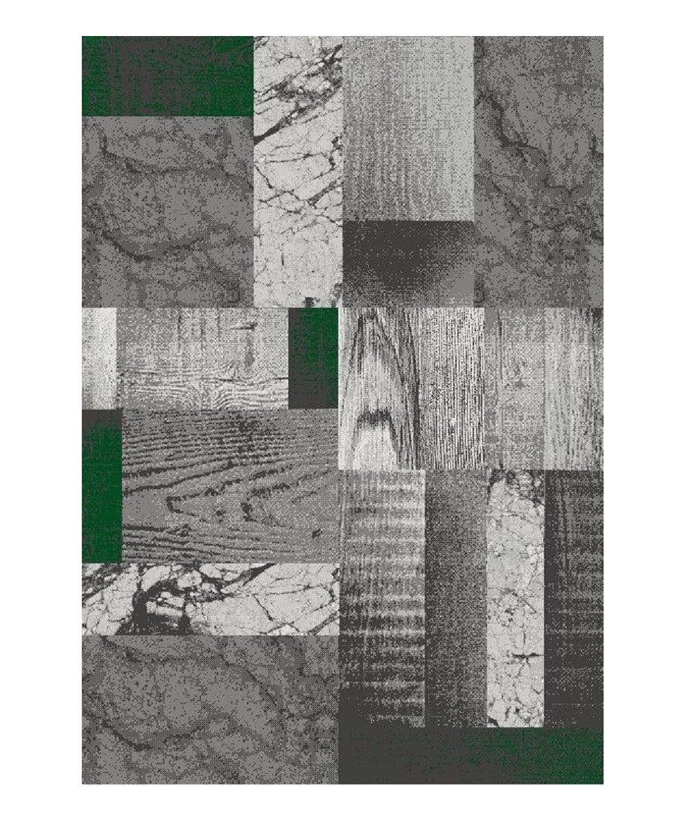 Vimoda Teppich Teppich Wohnzimmer Inneneinrichtung Modern Blauer Marmor, Re günstig online kaufen