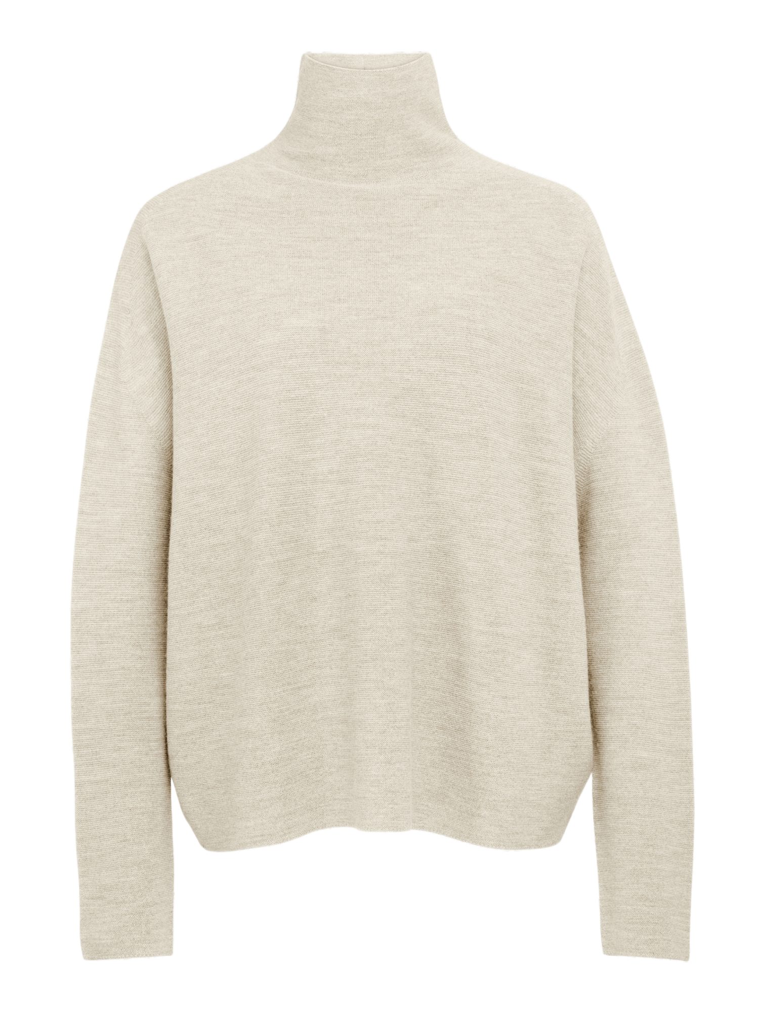 Drykorn Strickpullover Casual,Wolle,Unifarben,Rollkragen,Lang,Oversized