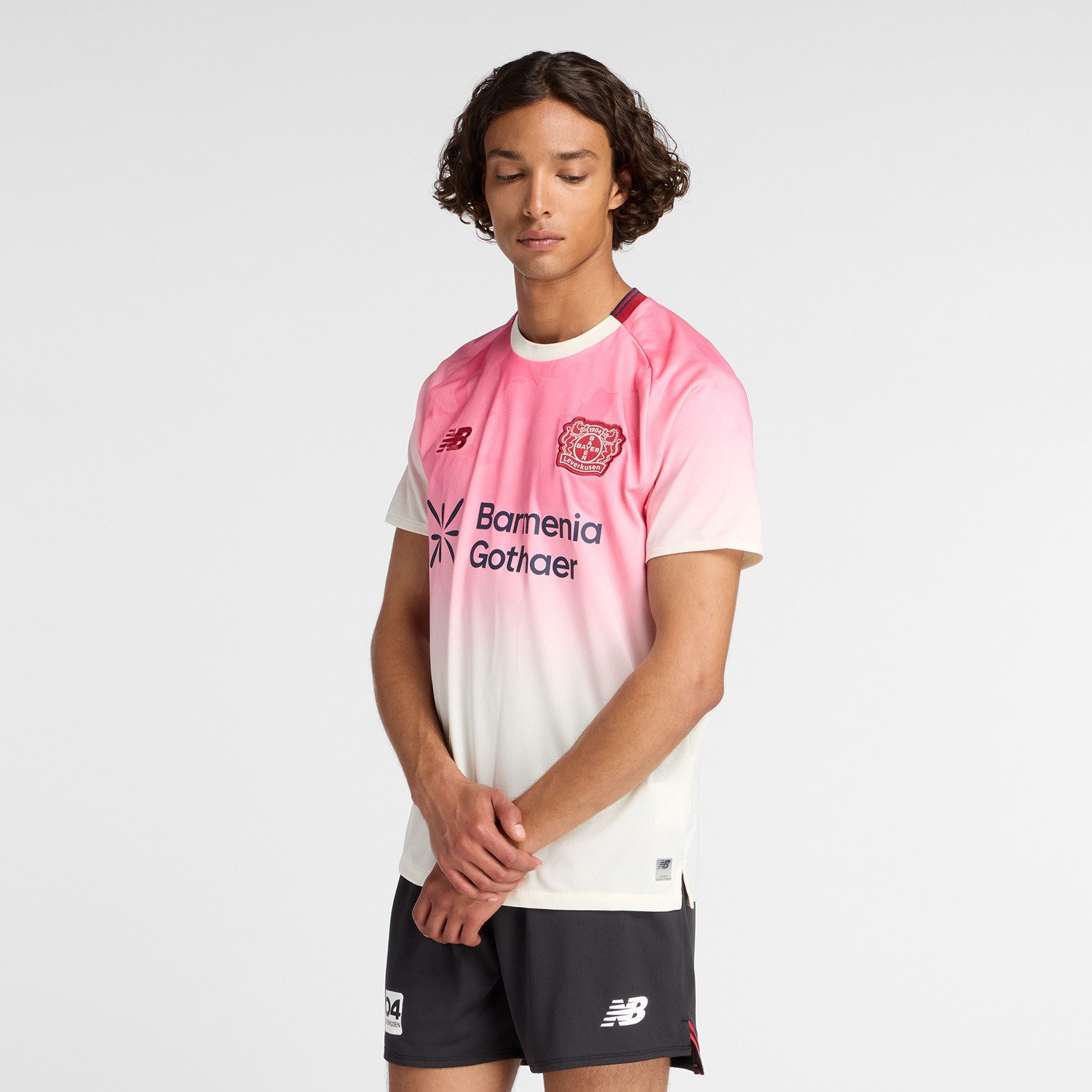 New Balance Fußballtrikot Bayer 04 Away Leverkusen Short Sleeve Jersey günstig online kaufen