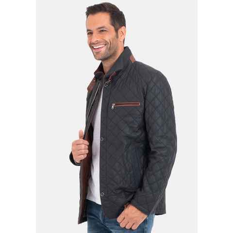 Lolus Lederjacke Leno Elegante Stepp Lederjacke aus weichem Lammleder