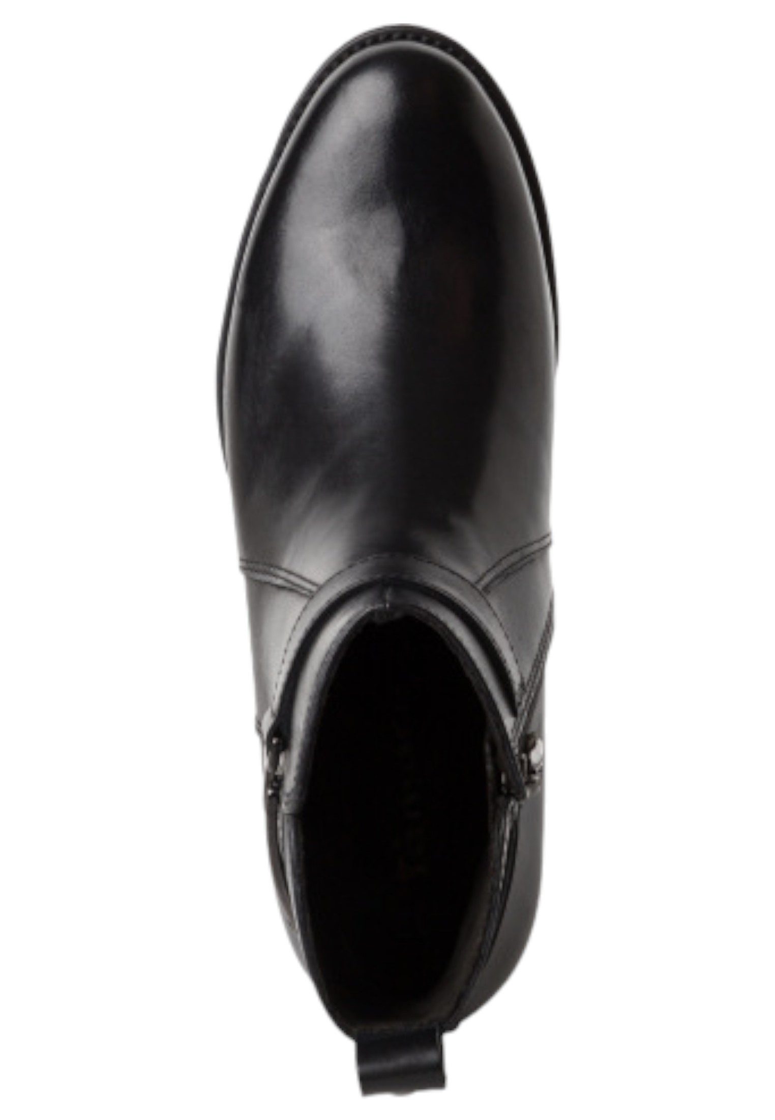 Tamaris 1-25031-43 003 Black Leather Stiefelette