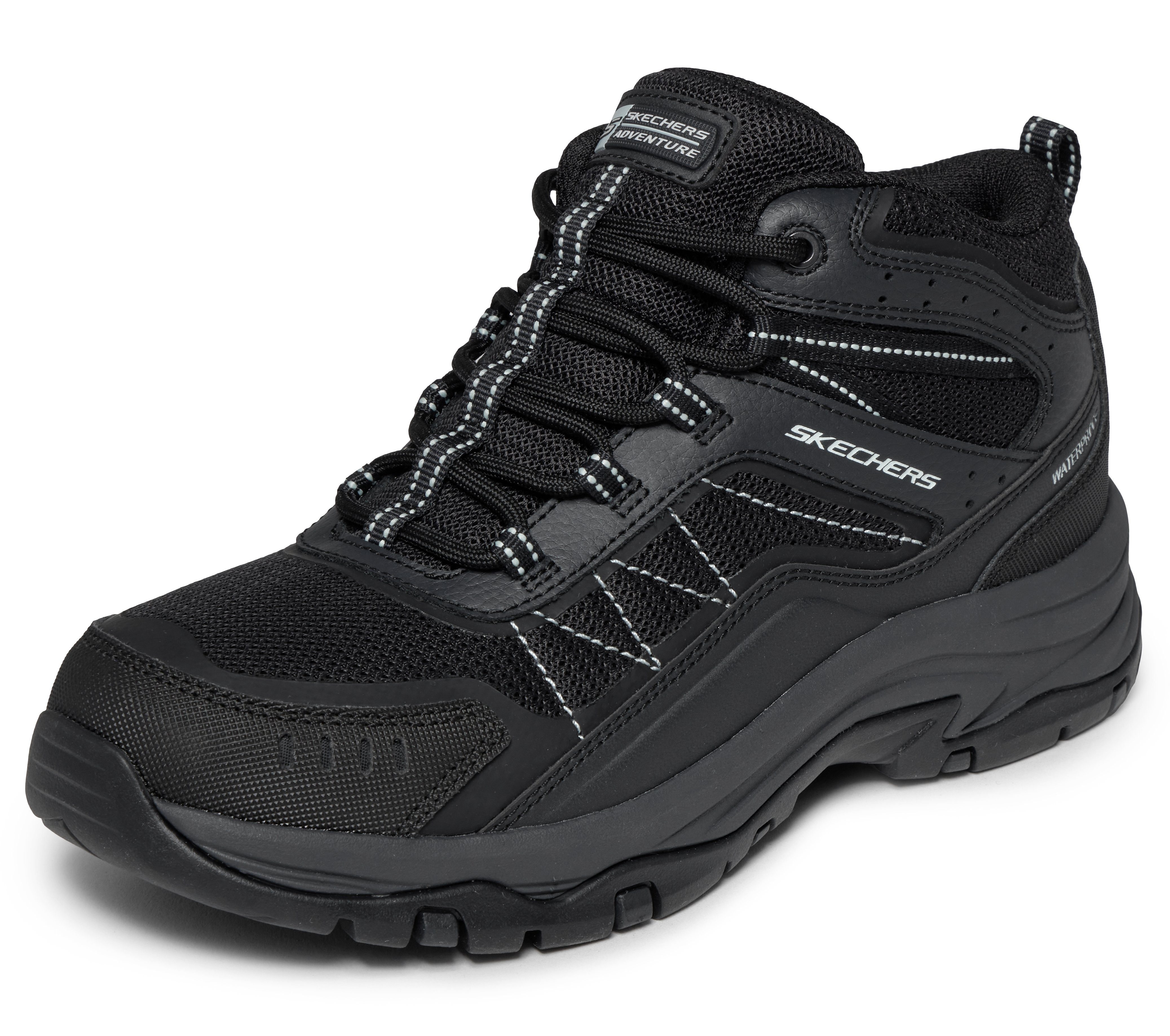 Skechers TREGO-ASHAWAY Schnürboots Outdoorschuh, Schnürschuh, Wanderschuh mit Relaxed Fit-Ausstattung
