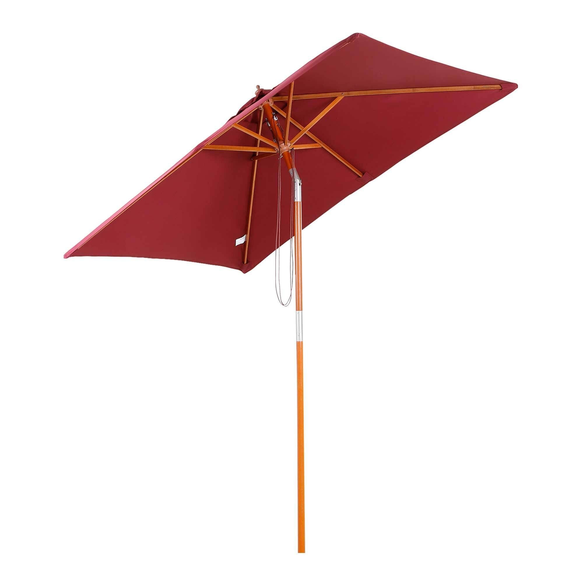 Outsunny Sonnenschirm Sonnenschirm knickbar günstig online kaufen