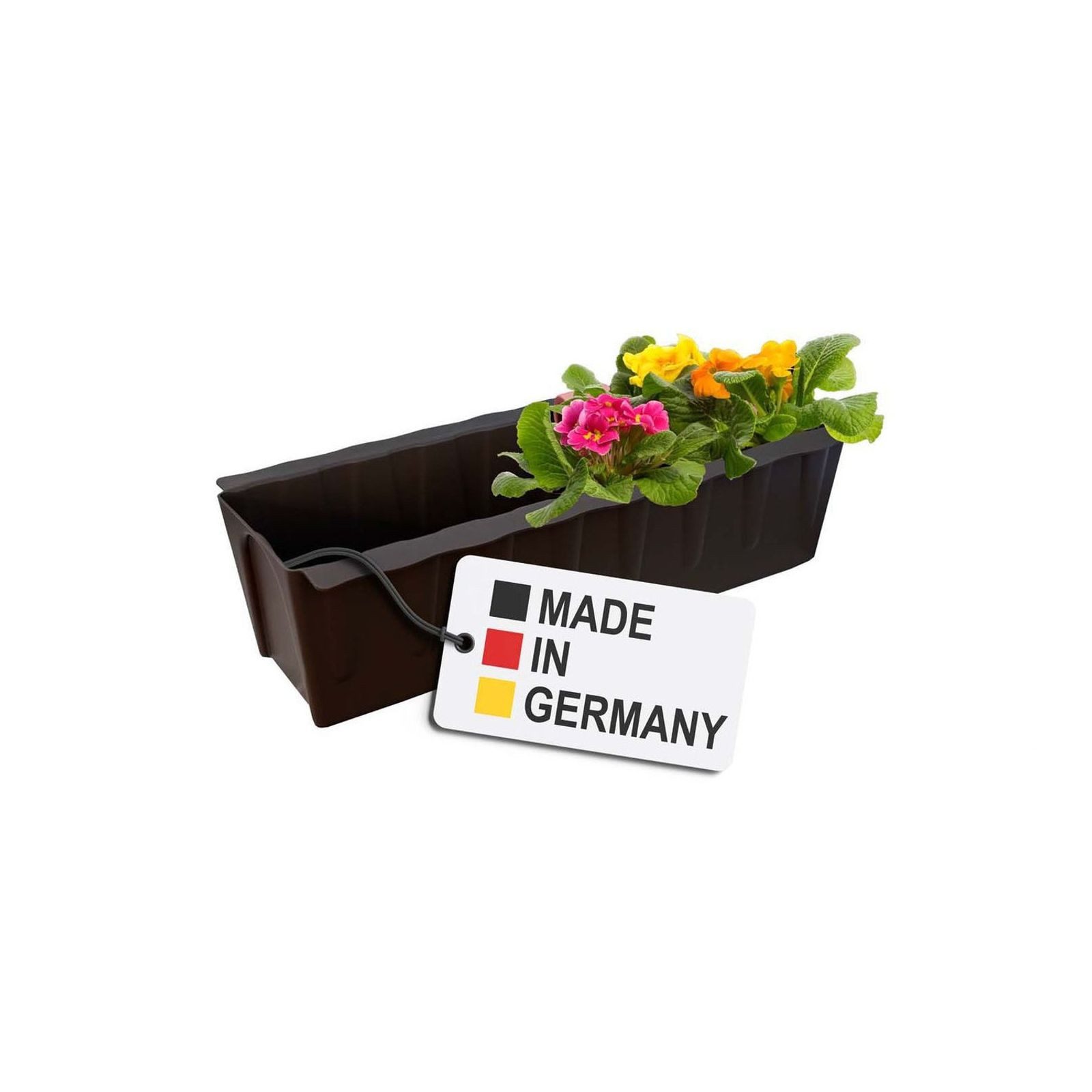 BURI Pflanzkübel Paletten Blumenkasten Braun Pflanzkasten Europaletten Blumentopf