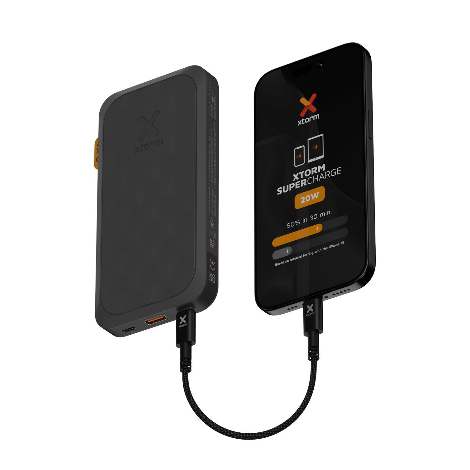 Xtorm Fuel Serie 5 Powerbank (1 St), Schutz vor Überladung, Überhitzung und Kurzschluss