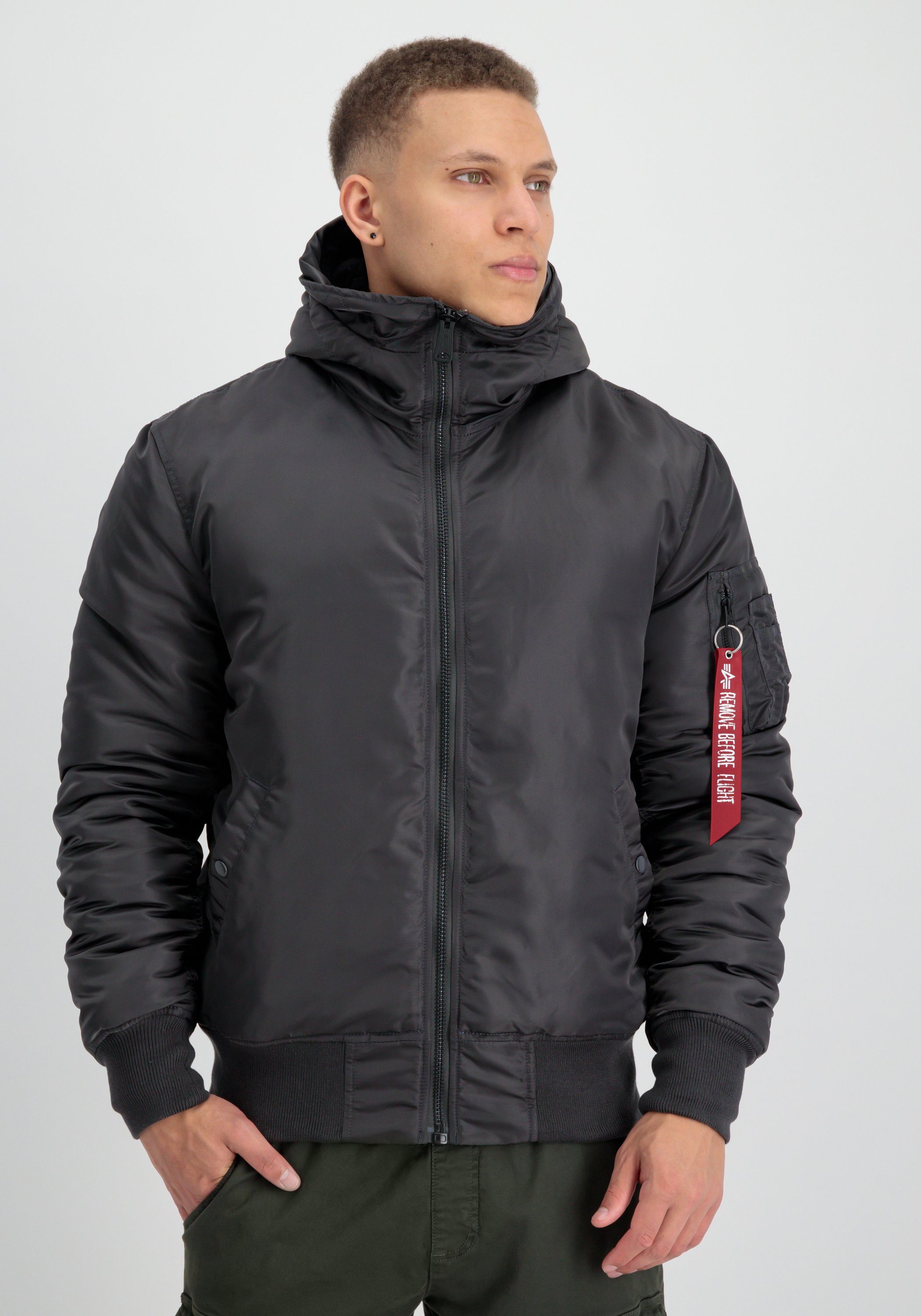 Alpha Industries Bomberjacke ALPHA INDUSTRIES Men - Bomber Jackets MA-1 Hooded