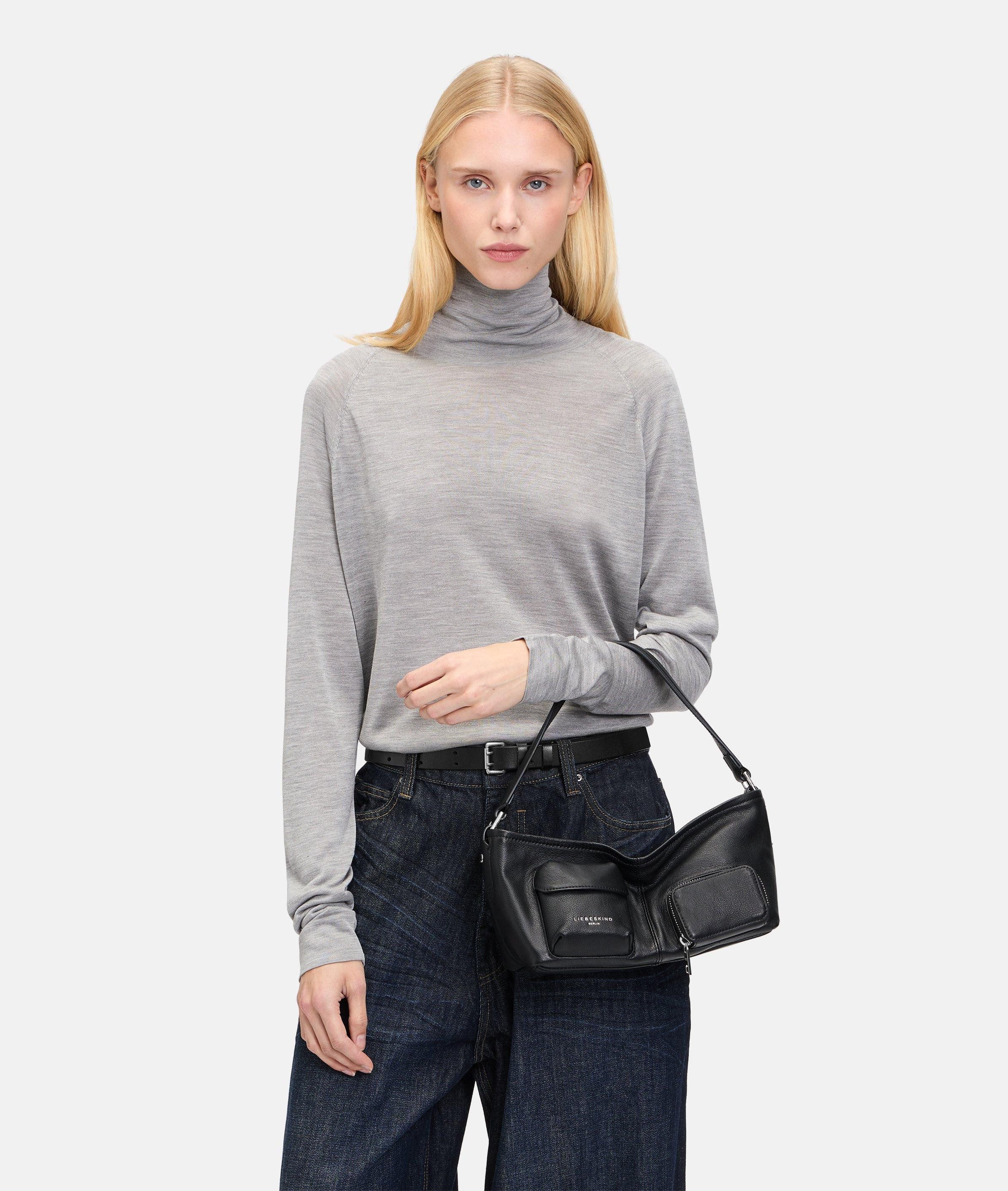 Liebeskind Berlin Schultertasche Archive LK 204 Shoulderbag S, Handliche Shoulderbag aus weichem Leder