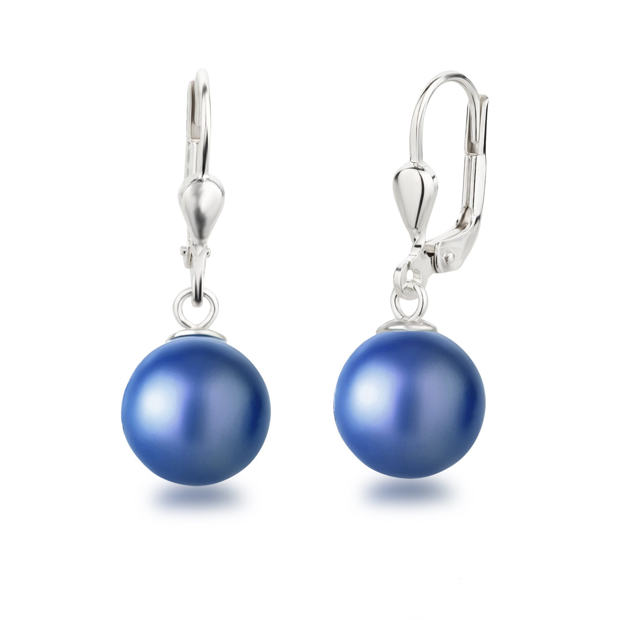 Schöner-SD Paar Ohrhänger Ohrringe Hänger mit Perle 10mm hängend (inkl. Sch günstig online kaufen