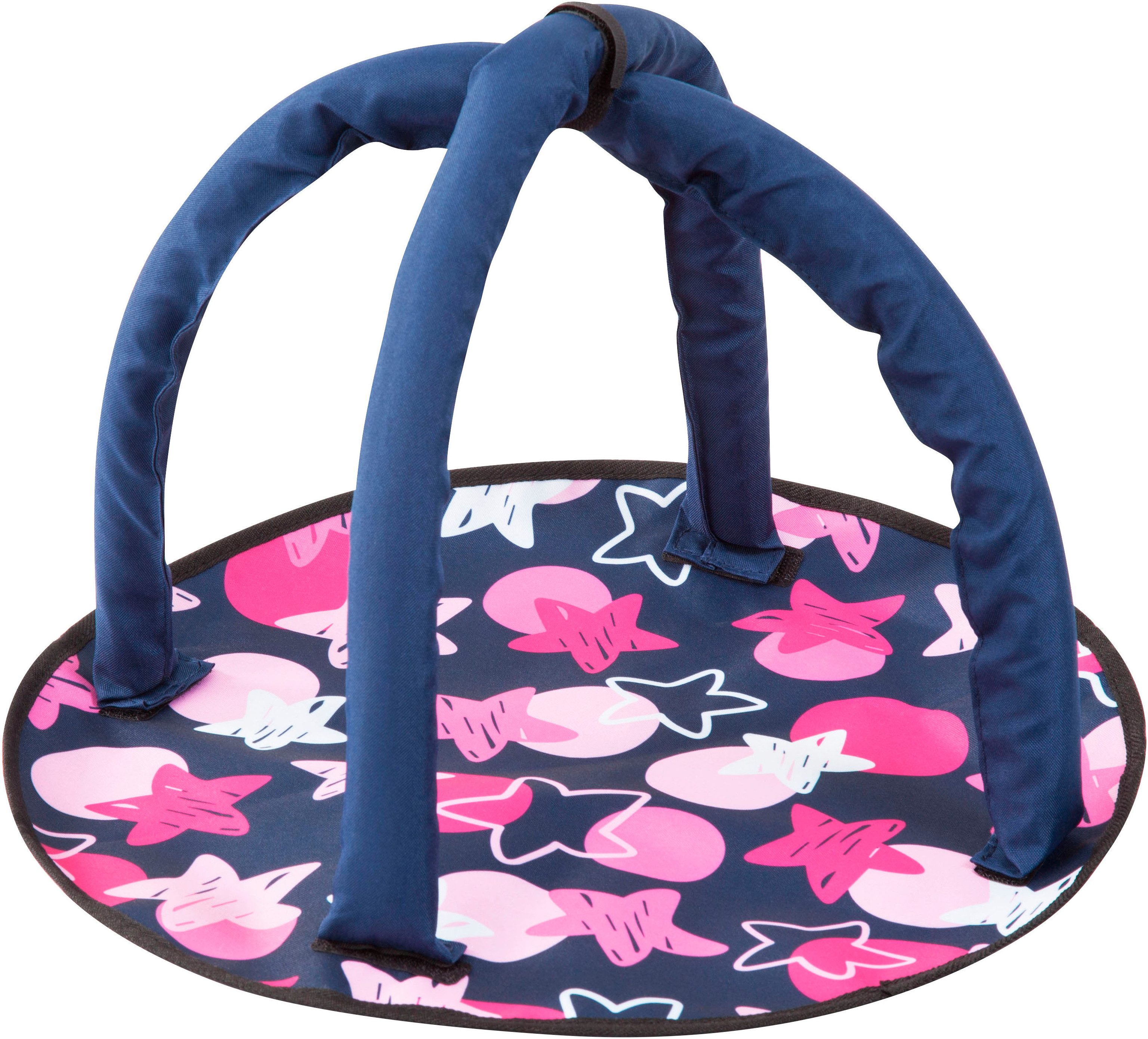Bayer Puppenmöbel Puppen-Reisebett (Set), mit Hochstuhl, Spielbogen und Zubehör für die Puppenpflege – Bild 4 von 5