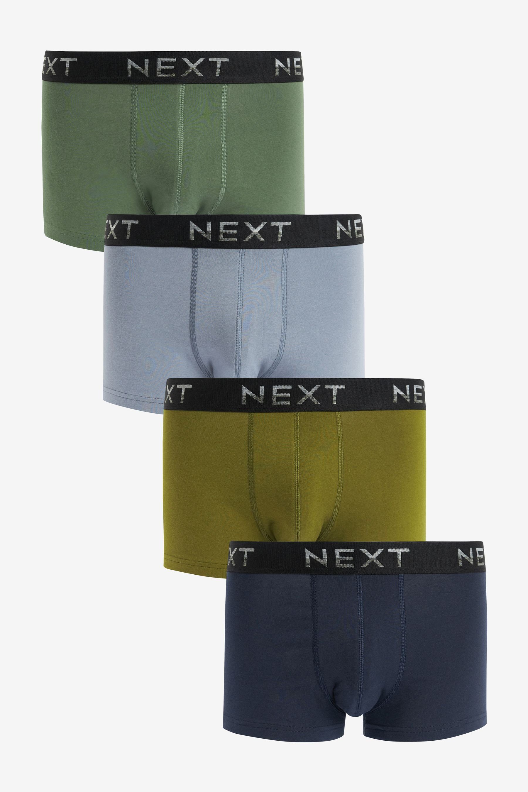 Next Boxershorts Boxershorts, 4er-Pack (4-St) Green