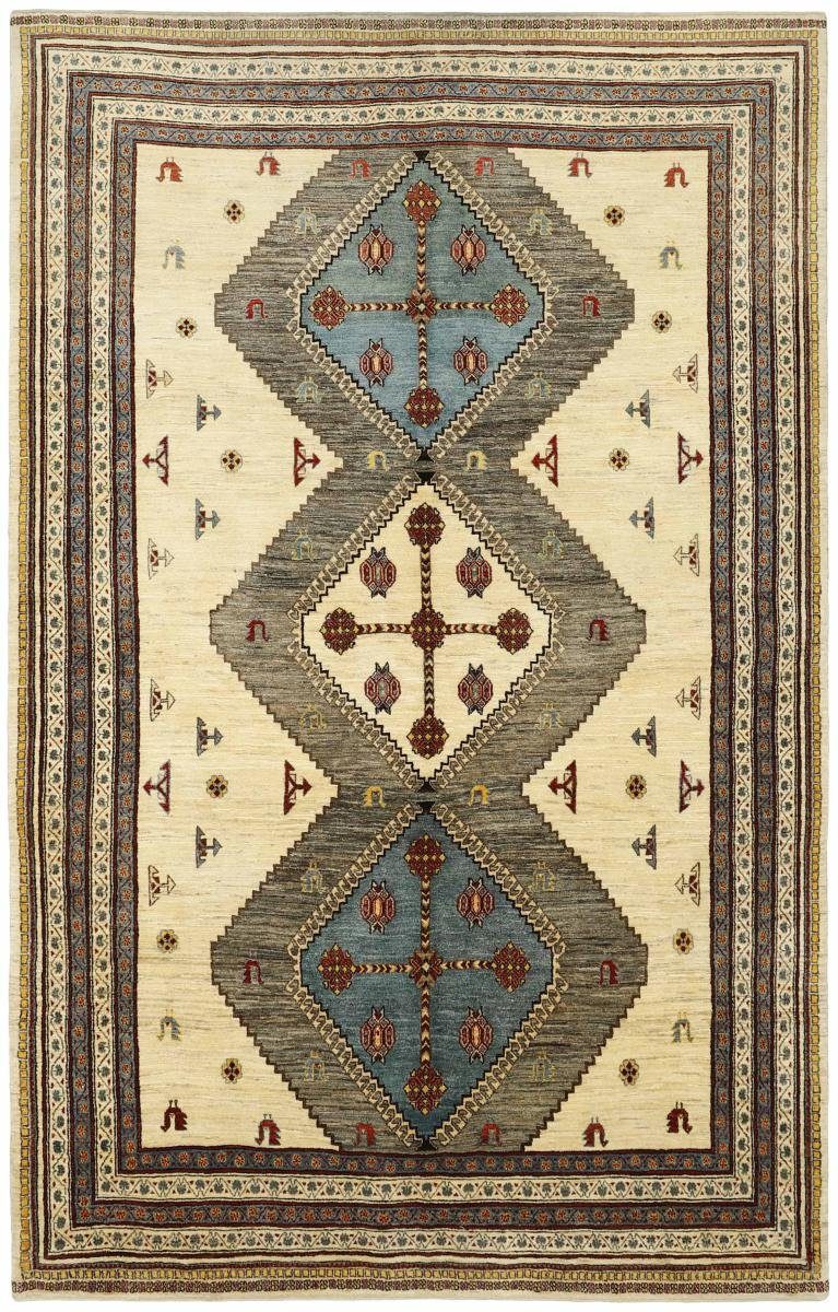 Orientteppich Shiraz Kashkoli Sherkat 210x335 Handgeknüpfter Orientteppich, Nain Trading, rechteckig, Höhe: 10 mm