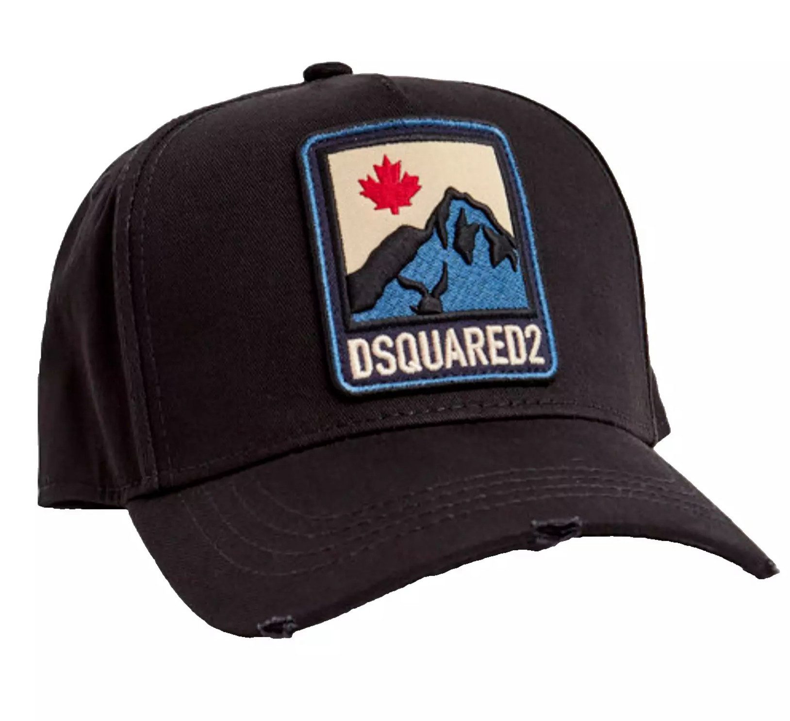 Dsquared2 Baseball Cap 64-CANADIAN TWINS-95 Baseballkappe Icon Kappe Verstellbarer Schnallenverschluss für eine individuelle Anpassung