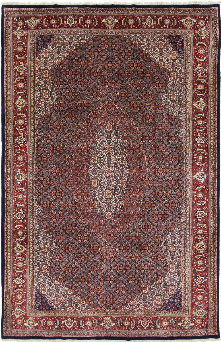 Orientteppich Sarab Mashayekhi 199x312 Handgeknüpfter Orientteppich / Perserteppich, Nain Trading, rechteckig, Höhe: 12 mm