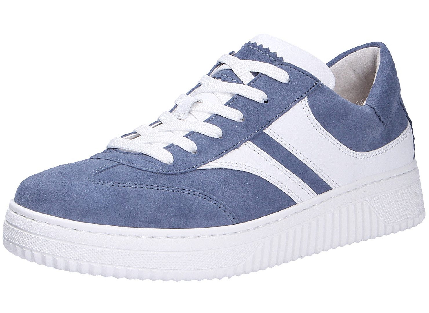 Gabor Damen Schnürschuh blau Größe Sneaker
