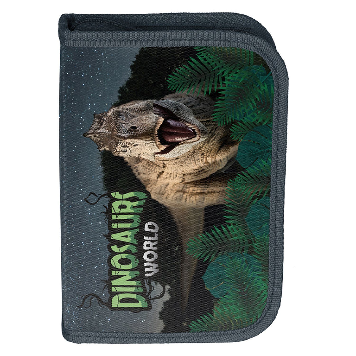 PASO Federtasche PP23DZ-P001, Dinosaurier Federtasche mit Ausstattung