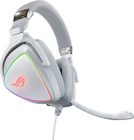 Asus White Edition (Mikrofon Delta abnehmbar) Gaming-Headset ROG