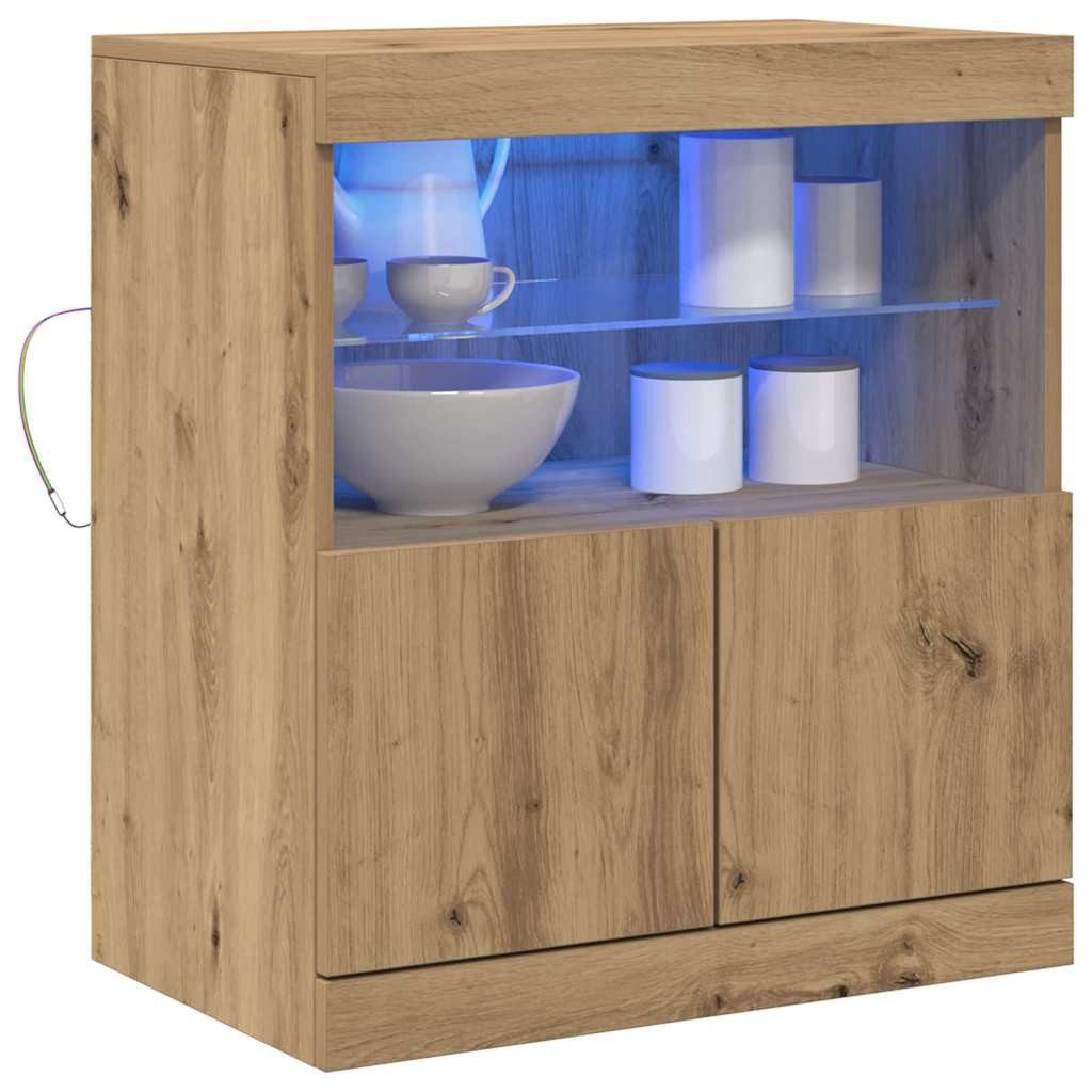 vidaXL Sideboard Sideboard Braun 60 x 37 x 67 cm Holzwerkstoff (1 St) günstig online kaufen