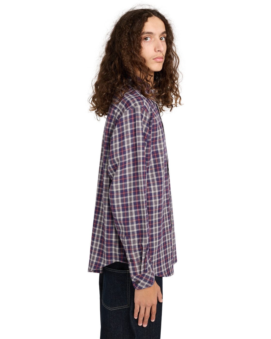 Element Langarmhemd Button Down Regular Flannel