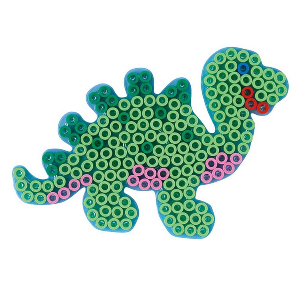 Thumbnail - Hama Bügelperlen Hama Maxi-Stiftplatte Dinosaurier, transparent