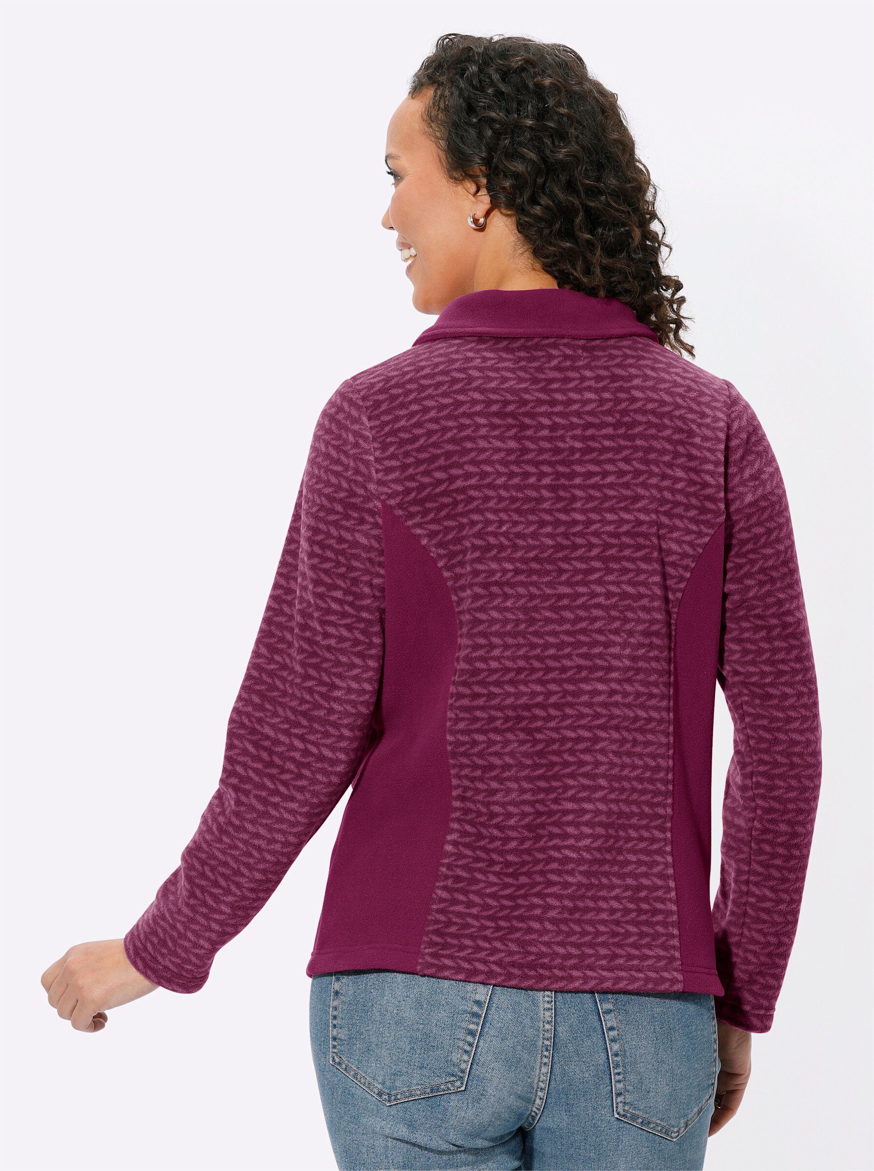 Witt Fleeceshirt Fleeceshirt . Länge ca. 66 cm günstig online kaufen