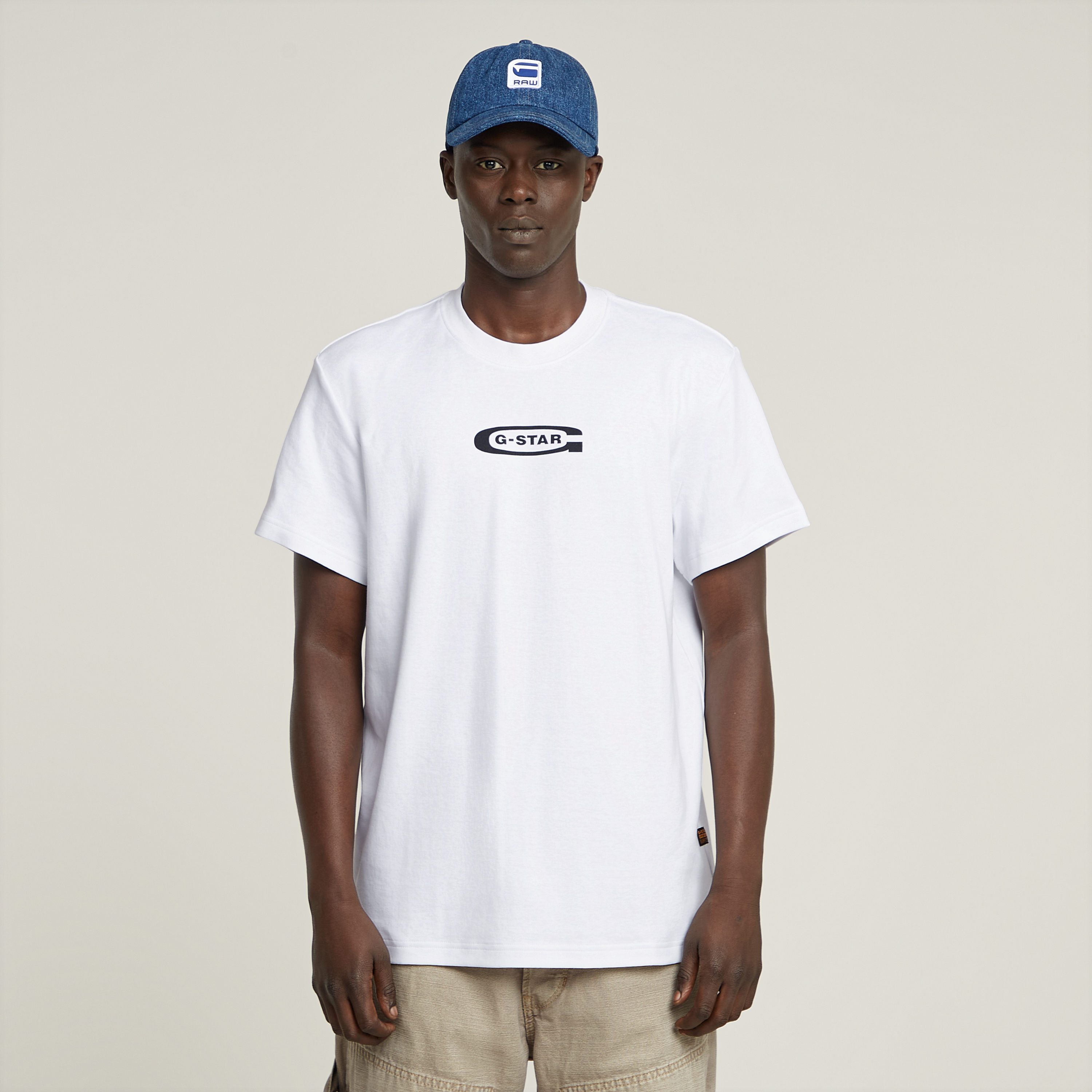 G-STAR T-Shirt Old Skool Logo mit günstig online kaufen