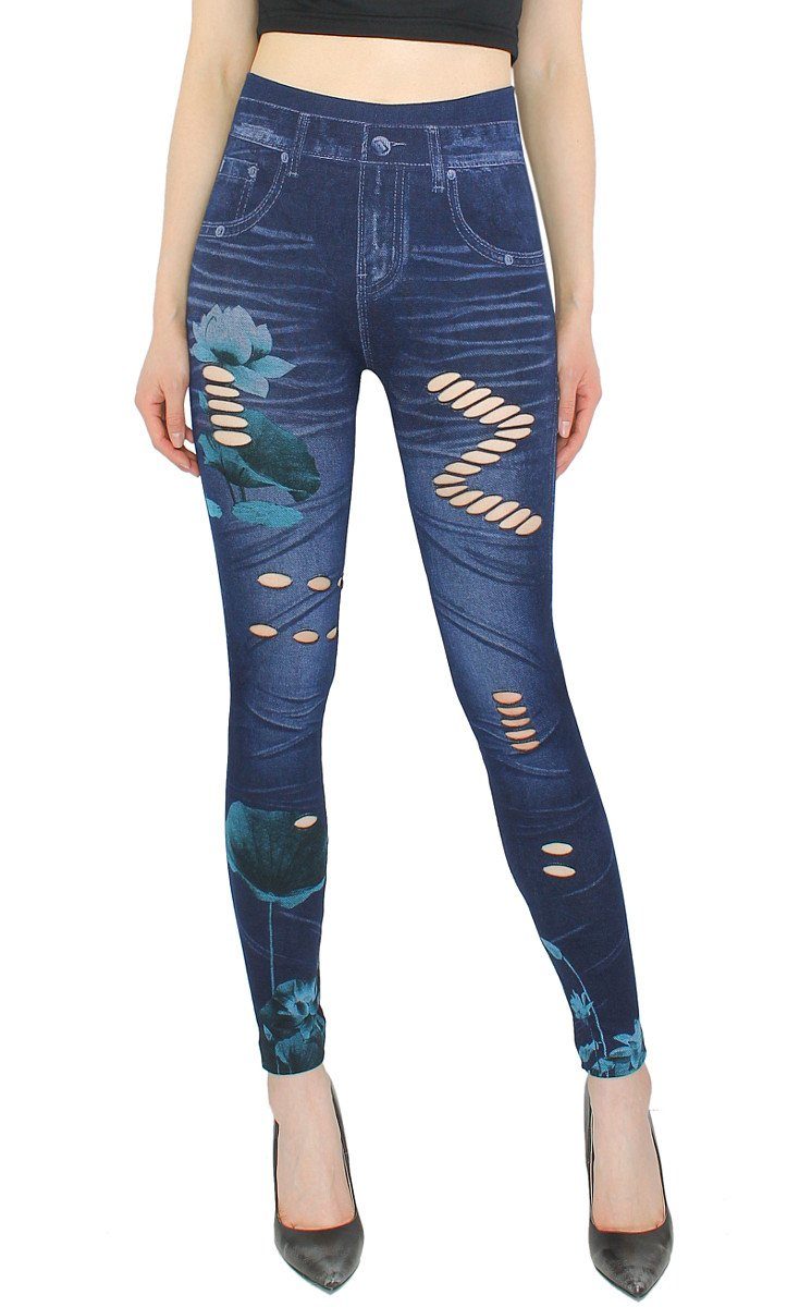 dy_mode Jeggings Damen Jeggings High Waist günstig online kaufen
