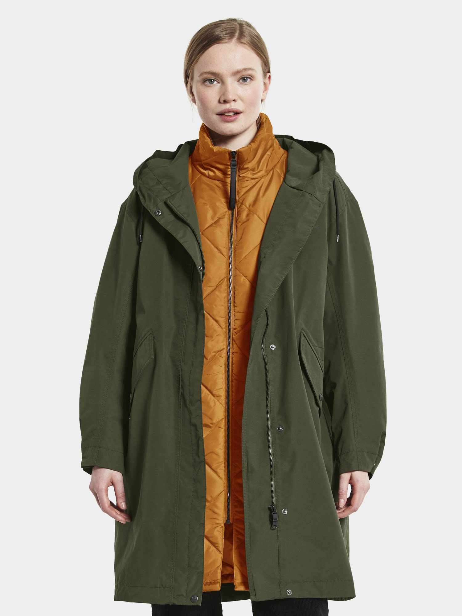 Gabriella Parka Didriksons Didriksons Green W Deep Parka Damen Parka