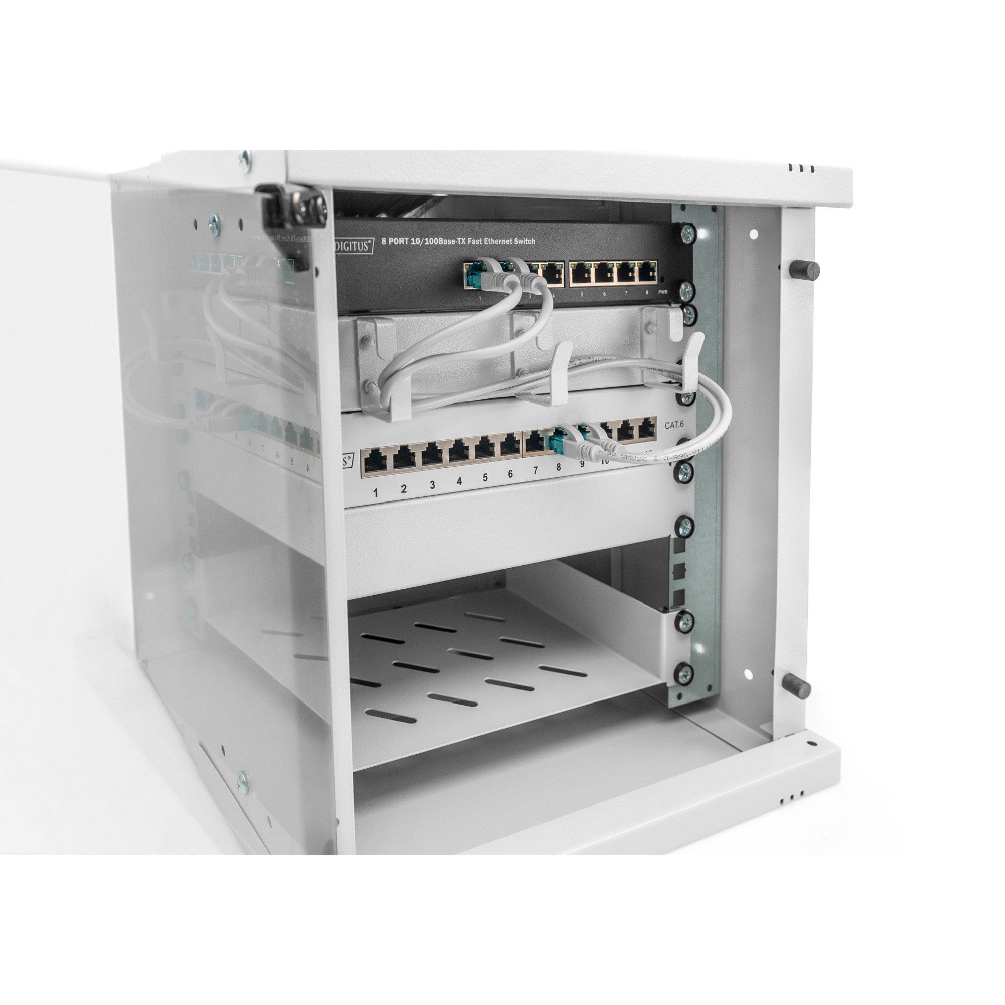 Digitus Serverschrank Digitus Wandgehäuse SOHO PRO - 254 mm (10) -