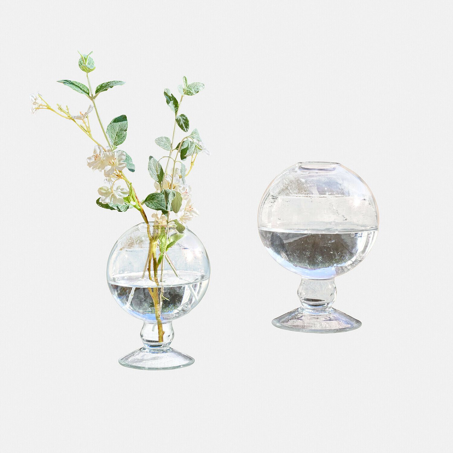 Mirabeau Tischvase Vase 2er Set Novalio klar