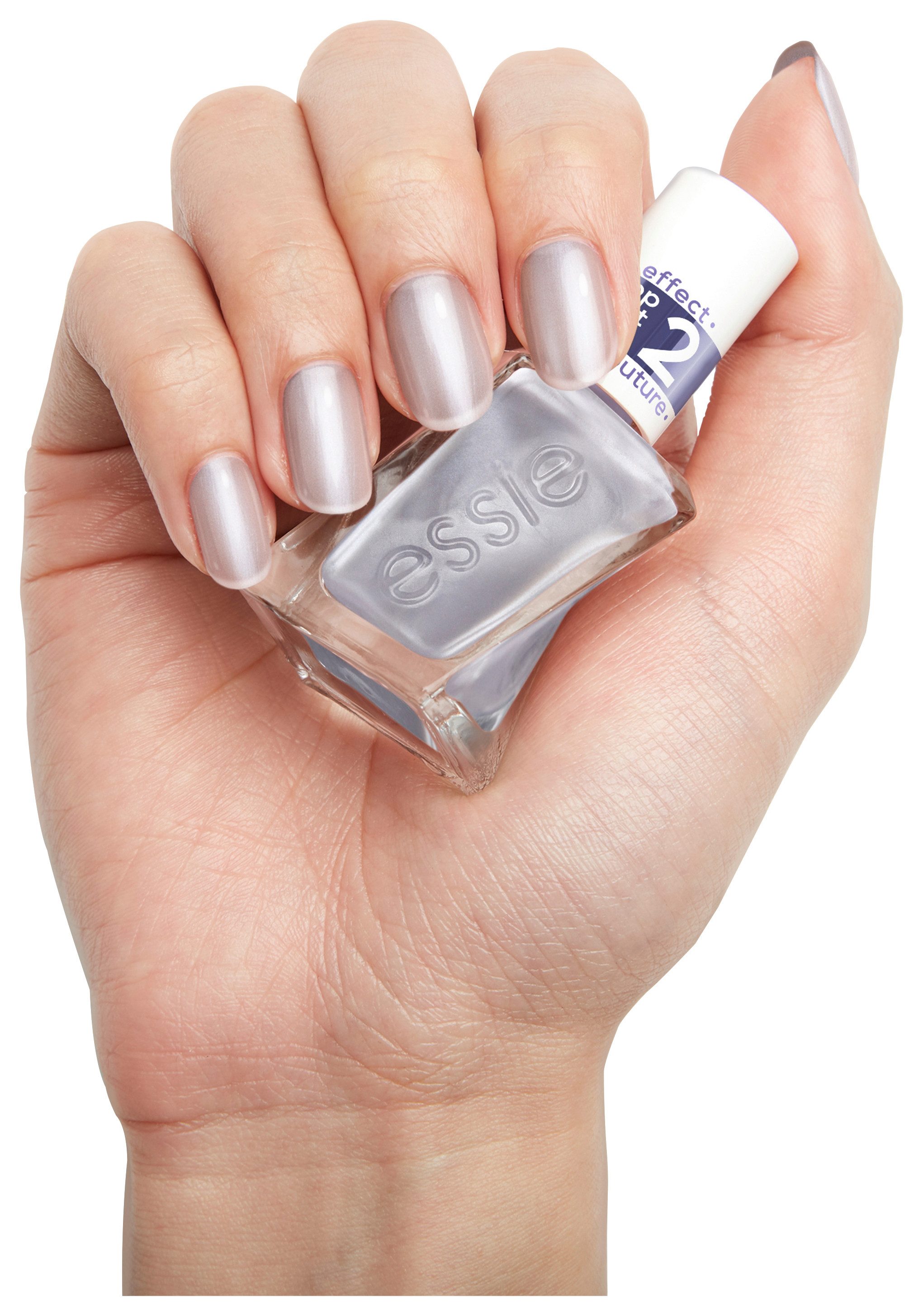essie Überlack TOP COAT GEL COUTURE, mit Glitzerpartikeln, Glanz-Finish