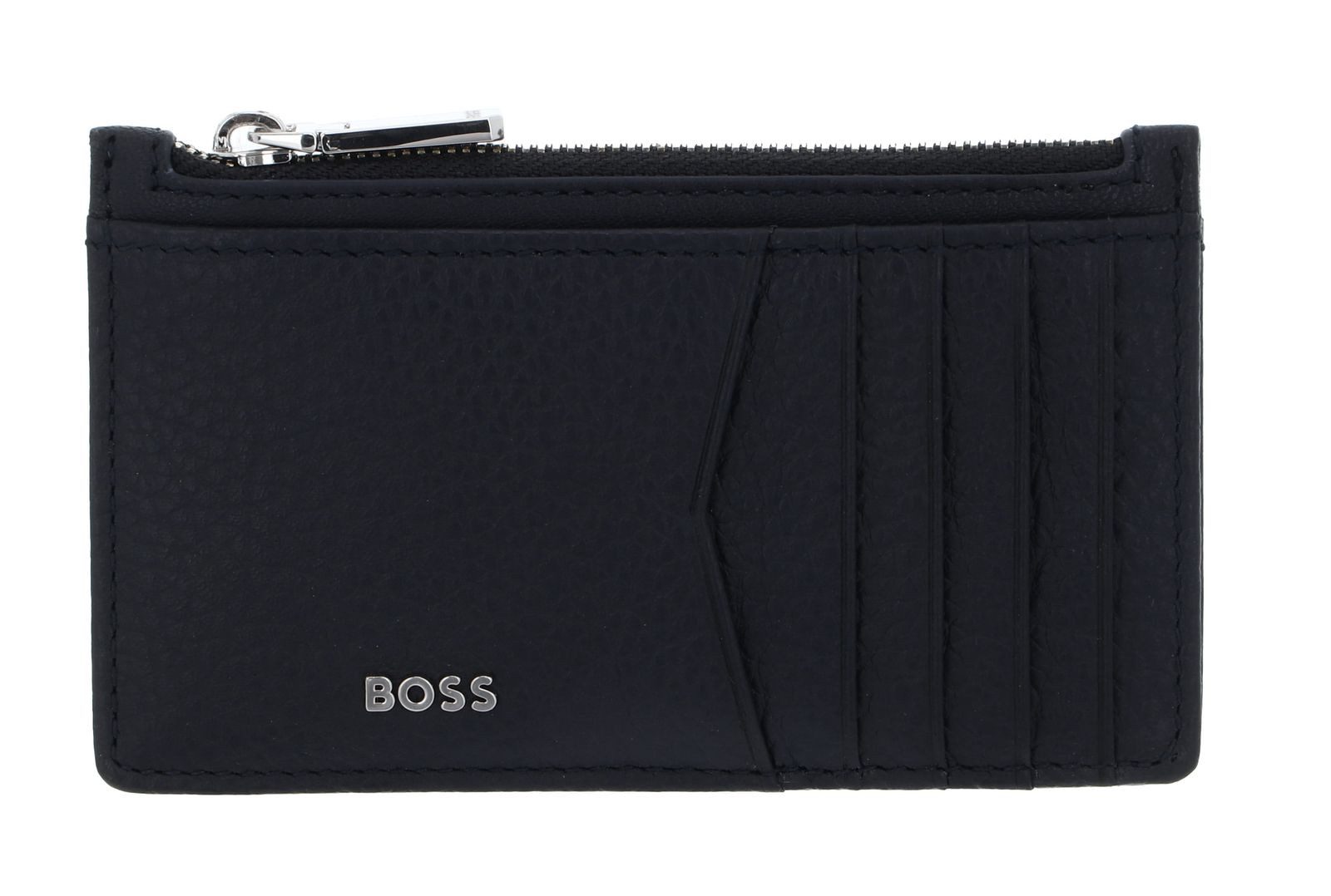 BOSS Kartenetui 10 CC With Zip, aus echtem Rindsleder günstig online kaufen