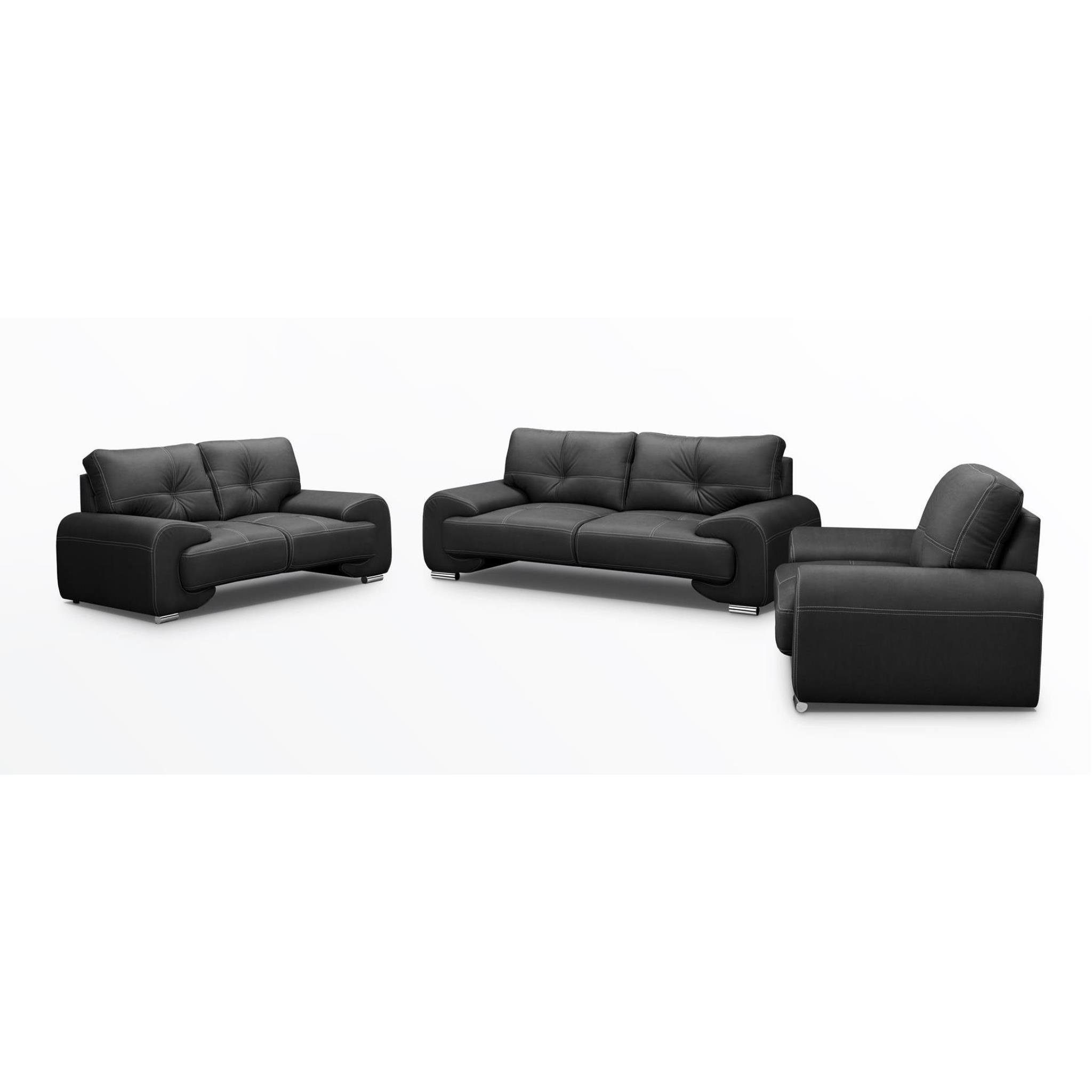 Beautysofa Polstergarnitur Maxime lux, (Sessel + günstig online kaufen