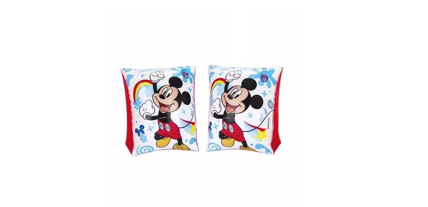Schwimmhilfe Schwimmflügel Mickey 23cm x 15cm für Kinder 3-6 Jahre
