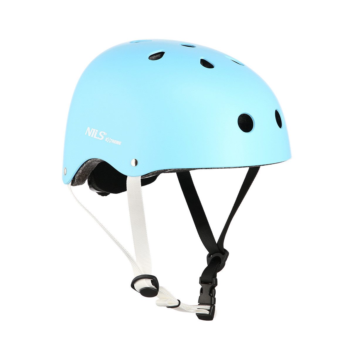 Allroundhelm Helm M für Scooter Skateboard Inline Blau