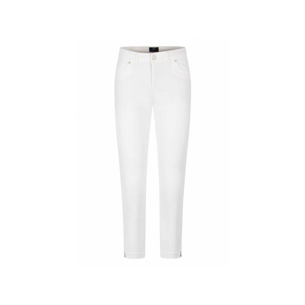 Raffaello Rossi 5-Pocket-Jeans weiß (1-tlg)