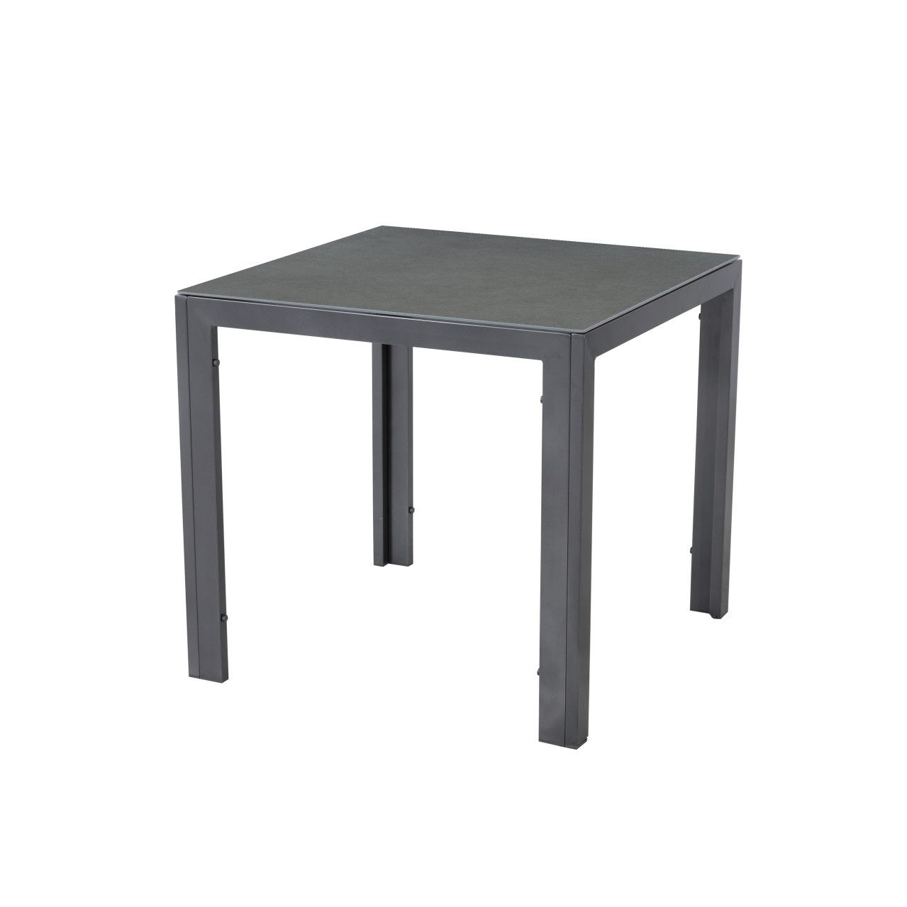 Primaster Gartentisch Primaster Gartentisch Alu Loreto 80 x 80 cm, Witterungsbeständig