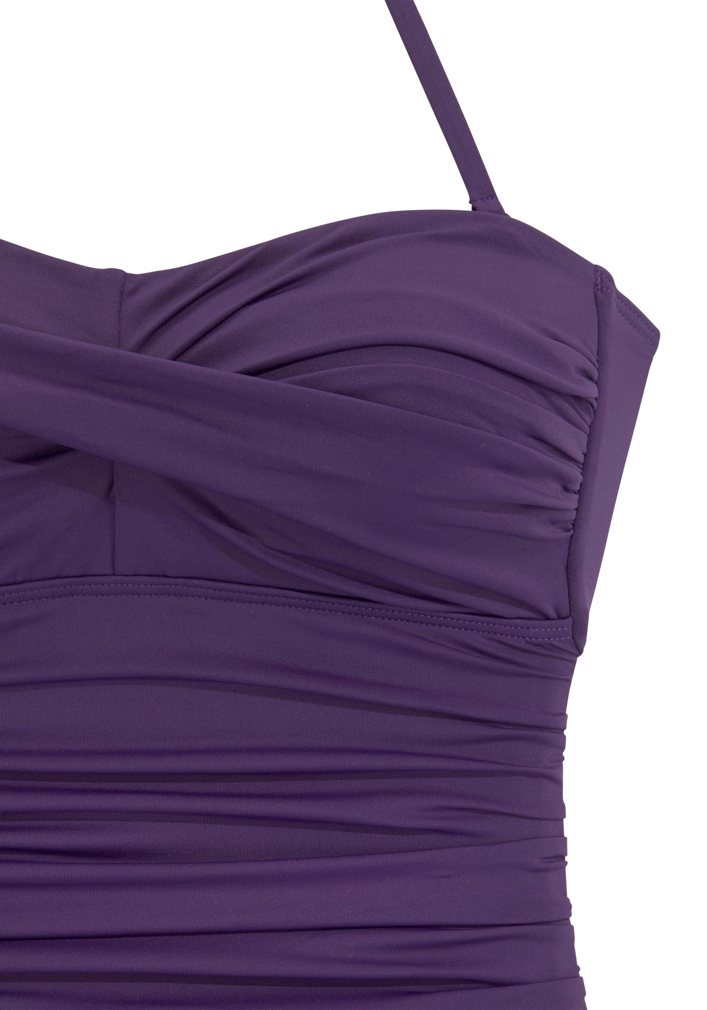LASCANA Badeanzug in Bandeau-Optik – Bild 3 von 5