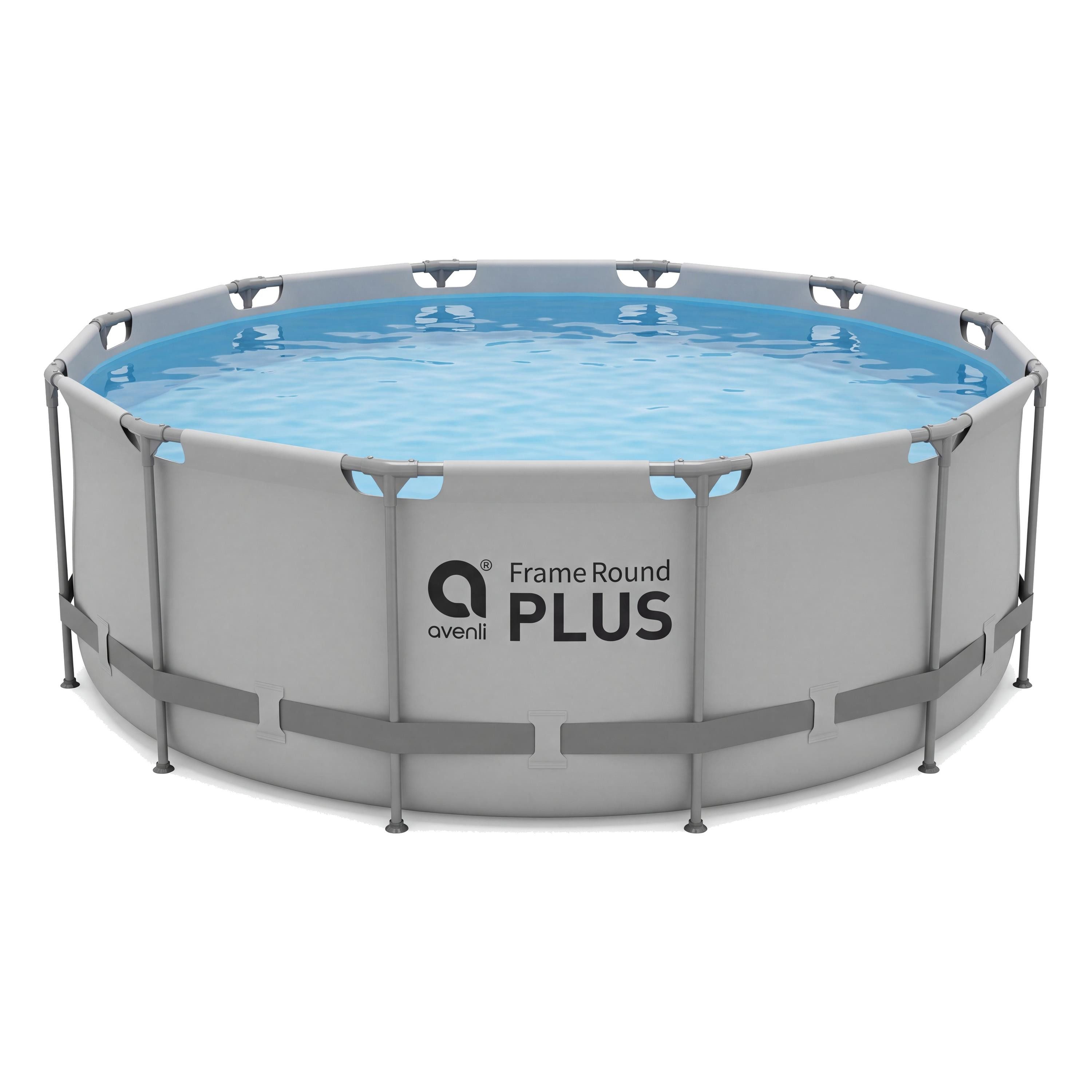 Avenli Framepool Frame Plus Pool 366x100 cm, Aufstellpool (Stahlrahmenpool, ohne Zubehör), Auch als Ersatzpool geeignet