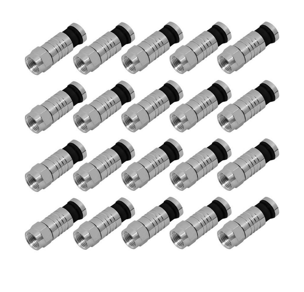 Thumbnail - ARLI Crimpzange ARLI F Kompressionsstecker 7 - 7,5 mm mit Kompressionszange, 20-tlg.