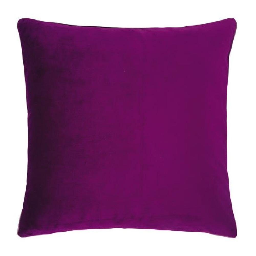 PAD Dekoobjekt Kissenhülle Samt Elegance Berry Pink (40x40cm) günstig online kaufen