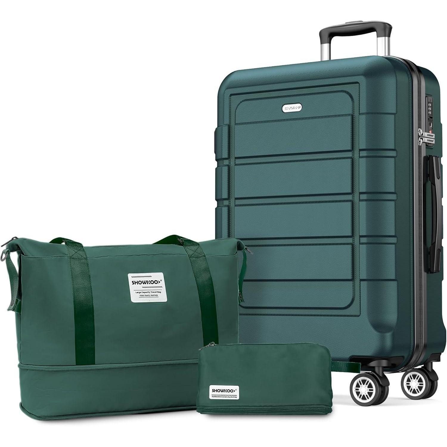 LuxusKollektion Kofferset Koffer Set Groß Hartschale Leicht ABS+PC 4 Rollen TSA-Schloss XL