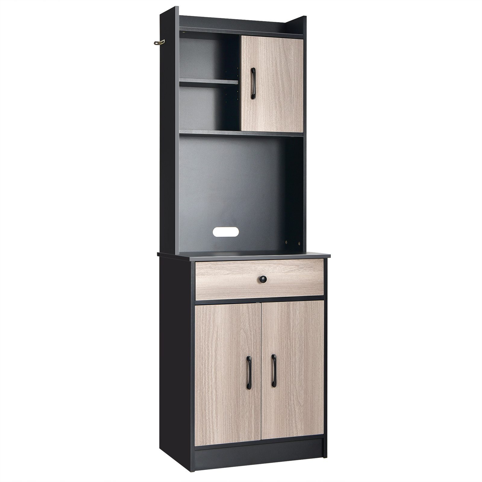 COSTWAY Küchenbuffet Hochschrank mit Schublade & günstig online kaufen