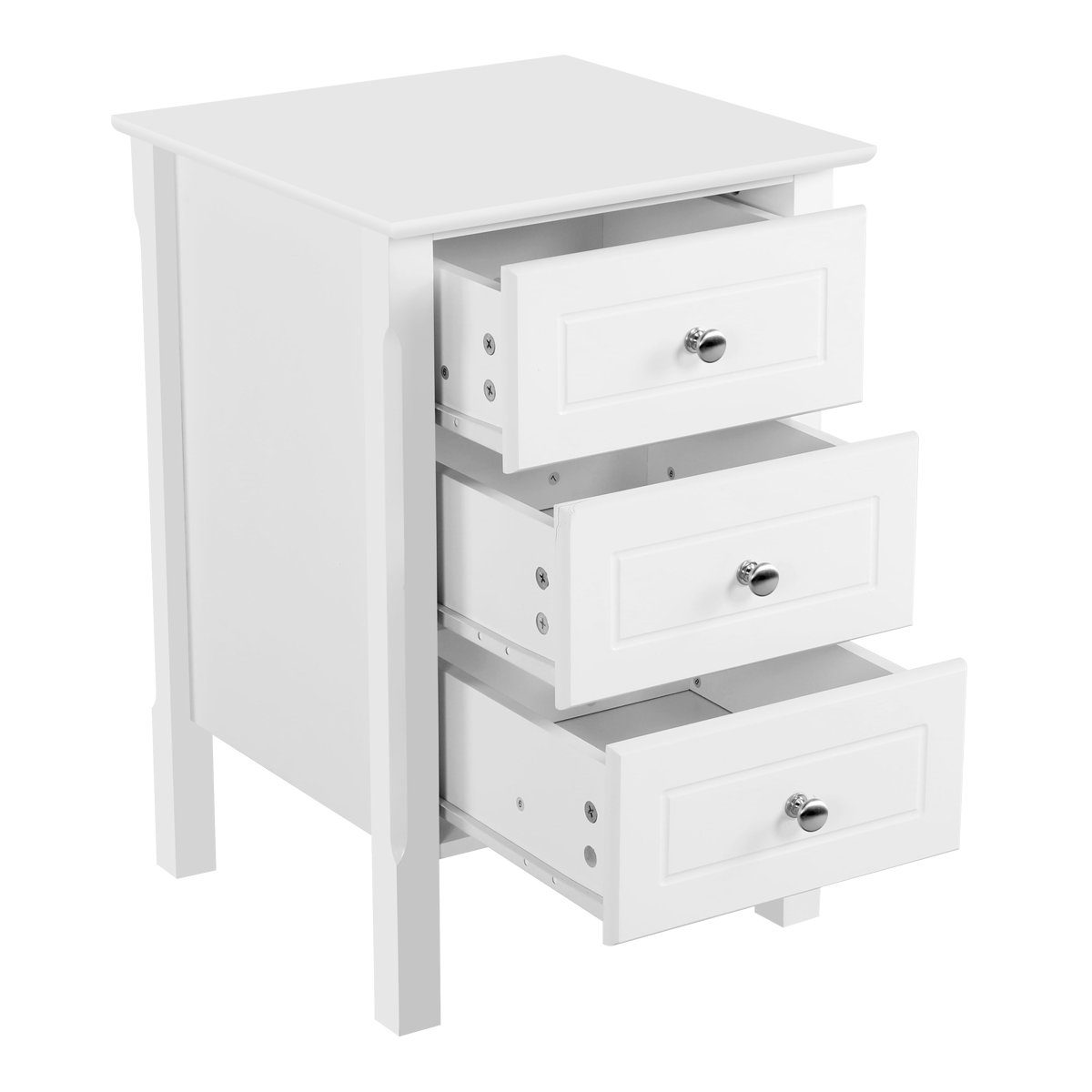 Yaheetech Nachttisch, Nachtkommode für Boxspringbett, 60cm hoch