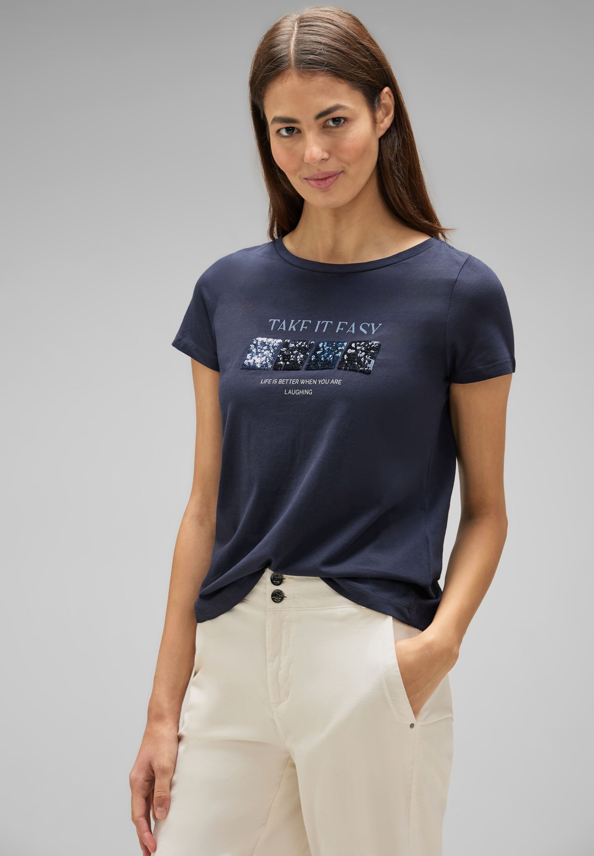 T-shirt chemisier structuré pour femmes en Vert